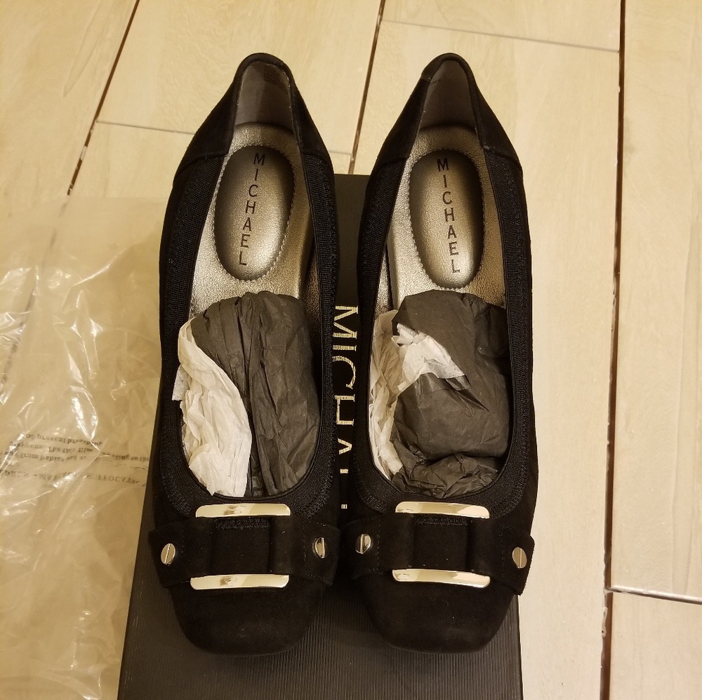 New Black Suede Shoes